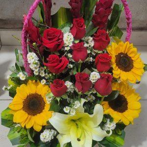Canastas de Flores